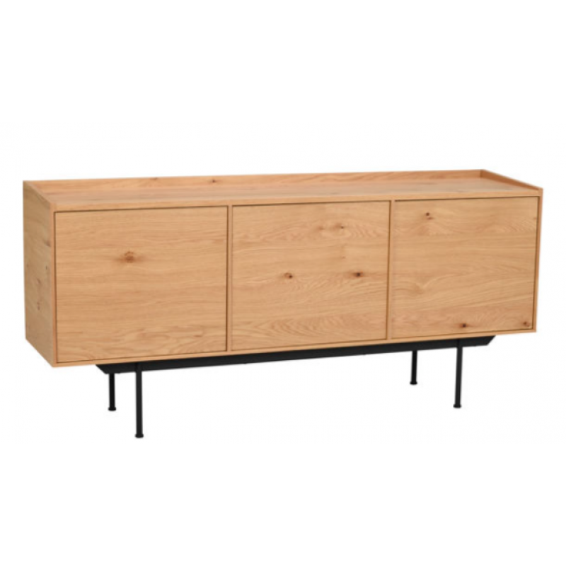 RO BREWERTON SIDEBOARD OAK/BLACK